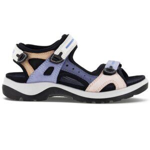 Ecco Yucatan Sandals Women's Size 39 Multicolor Off Road Hiking Walking Outdoors